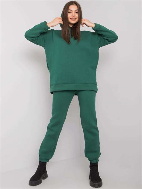 groen joggingpak dames